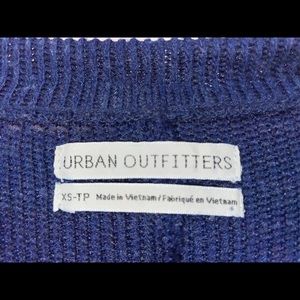 Cutest blue half button sweater